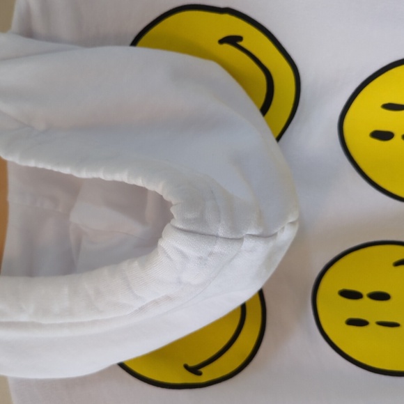 Zara x Smiley Limited Edition Smiley Hooded Sweatshirt S - Picture 8 of 16